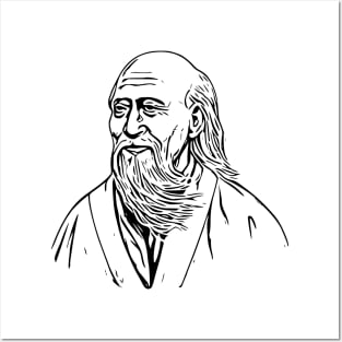 Laozi | Taoist philosopher Posters and Art